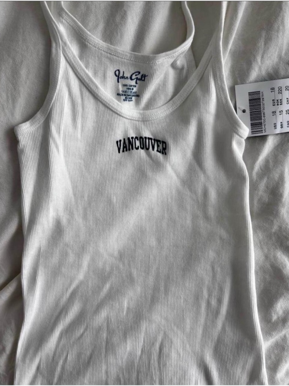 Brandy melville vancouver tank